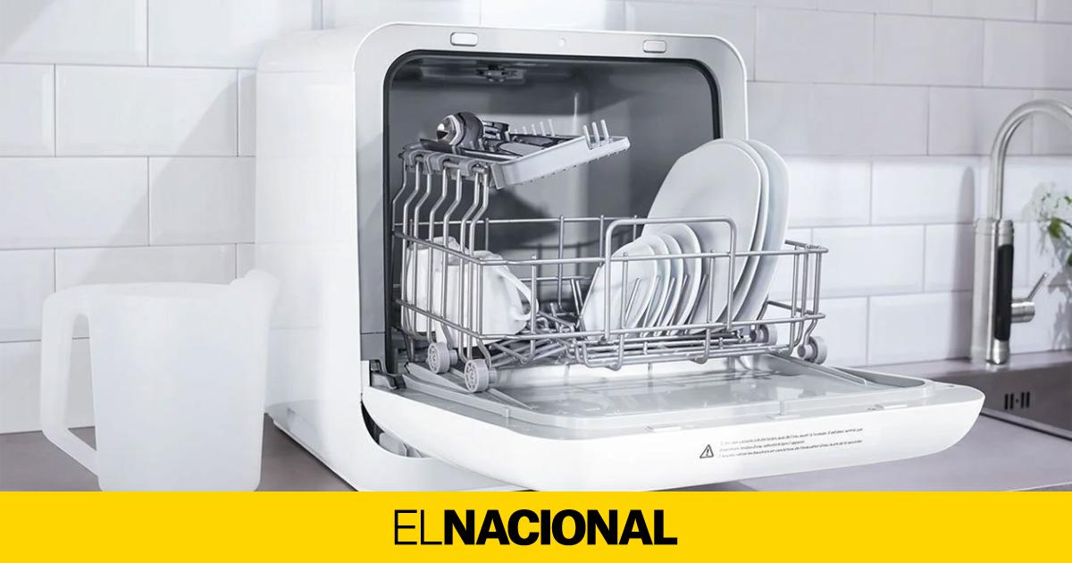 La alternativa de Lidl a su famoso lavavajillas portátil es este compacto  modelo eficiente, con más del 40 % de descuento