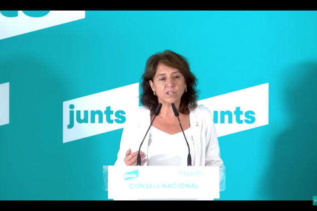 Anna Erra Consell Nacional Junts / Captura