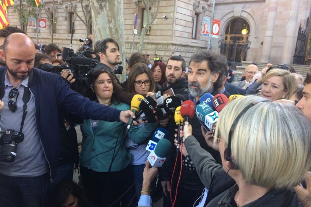 Jordi Cuixart declara Forcadell Jordi Cuixart declara Forcadell