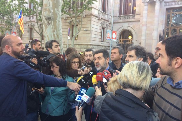 Jordi Sànchez declara forcadell