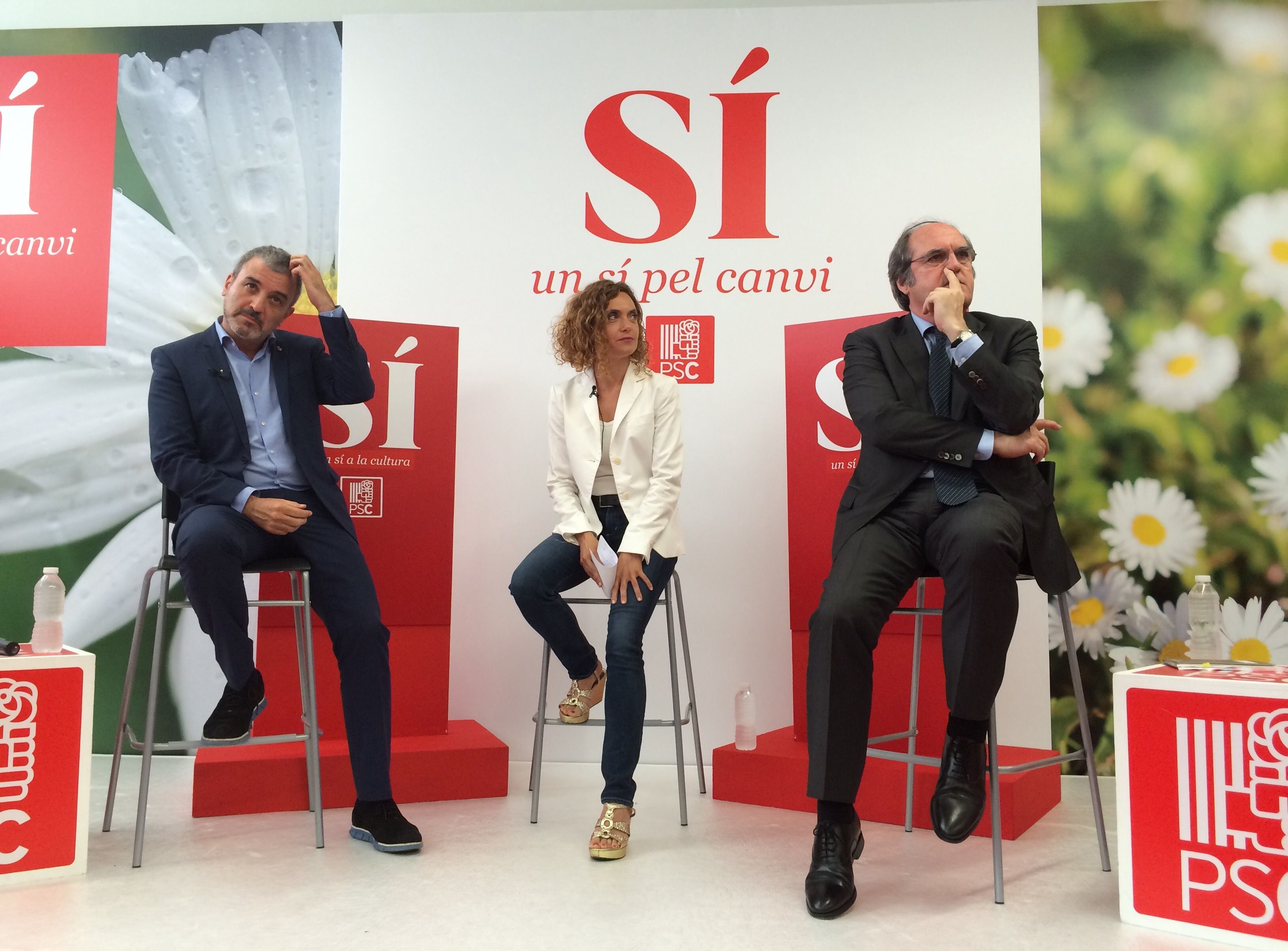 El sector cultural canta las cuarenta al PSC