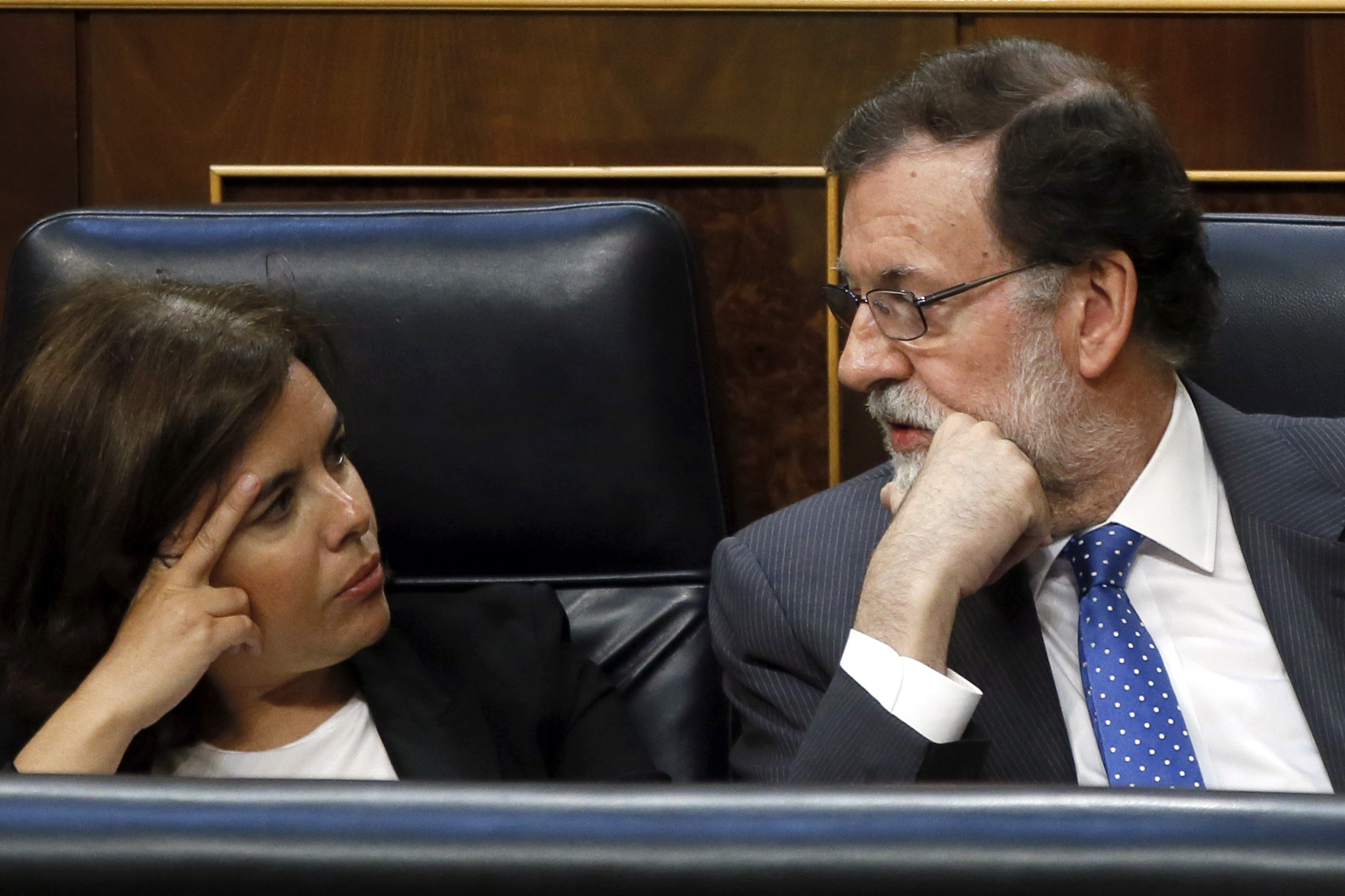 Santamaría cree que los independentistas utilizan a Forcadell de "parapeto"