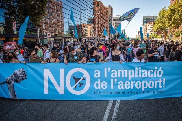 Manifestación Prat contra aeropuerto Prat 7 : Montse Giralt