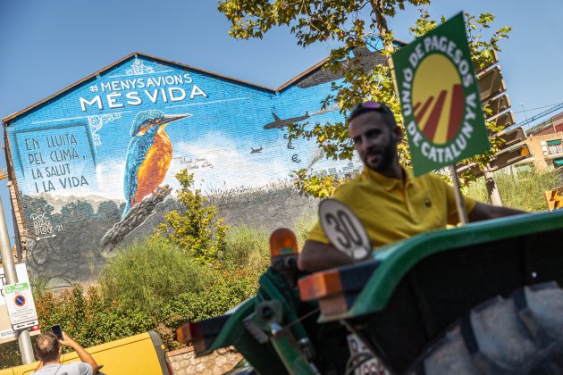 Manifestación Prat contra aeropuerto Prat 6 : Montse Giralt