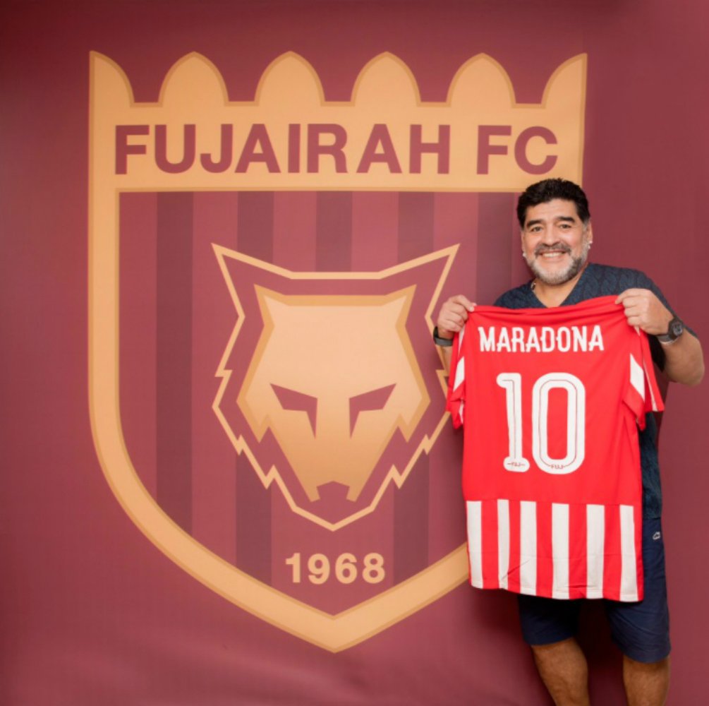 Maradona torna als Emirats Àrabs per entrenar l'Al-Fujairah