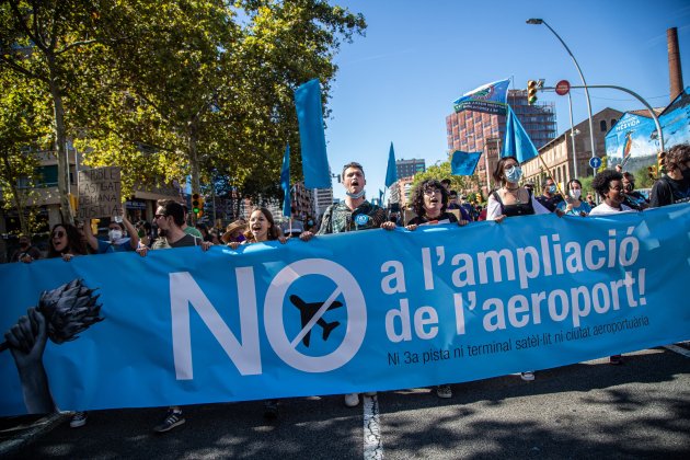 Manifestación Prat contra aeropuerto Prat 12 : Montse Giralt