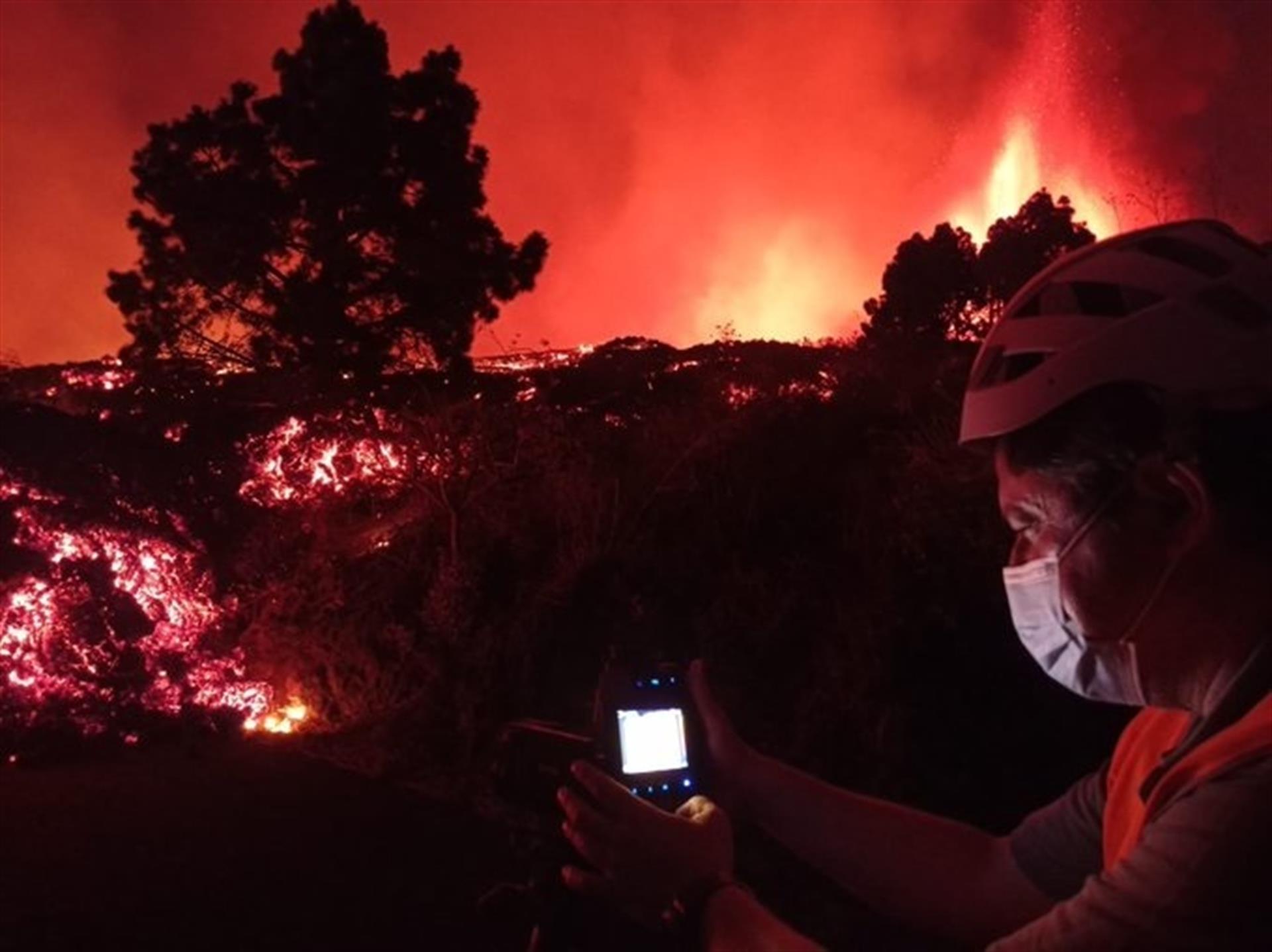  lava de La Palma volcan erupcion / EFE