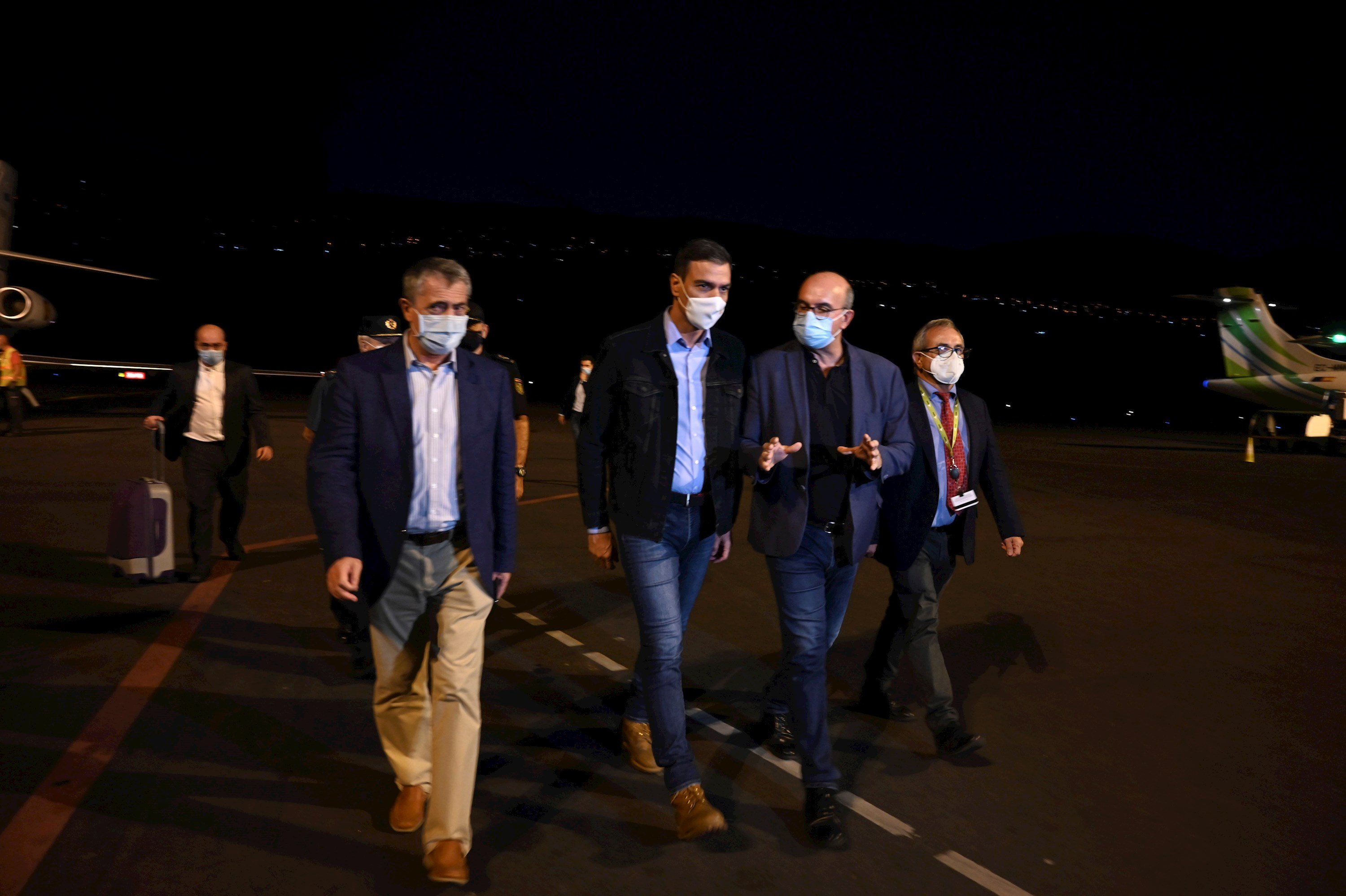 El presidente del Gobierno se traslada a La Palma