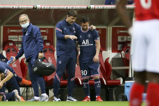 Messi Pochettino PSG EuropaPress