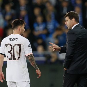 Messi Pochettino PSG EuropaPress
