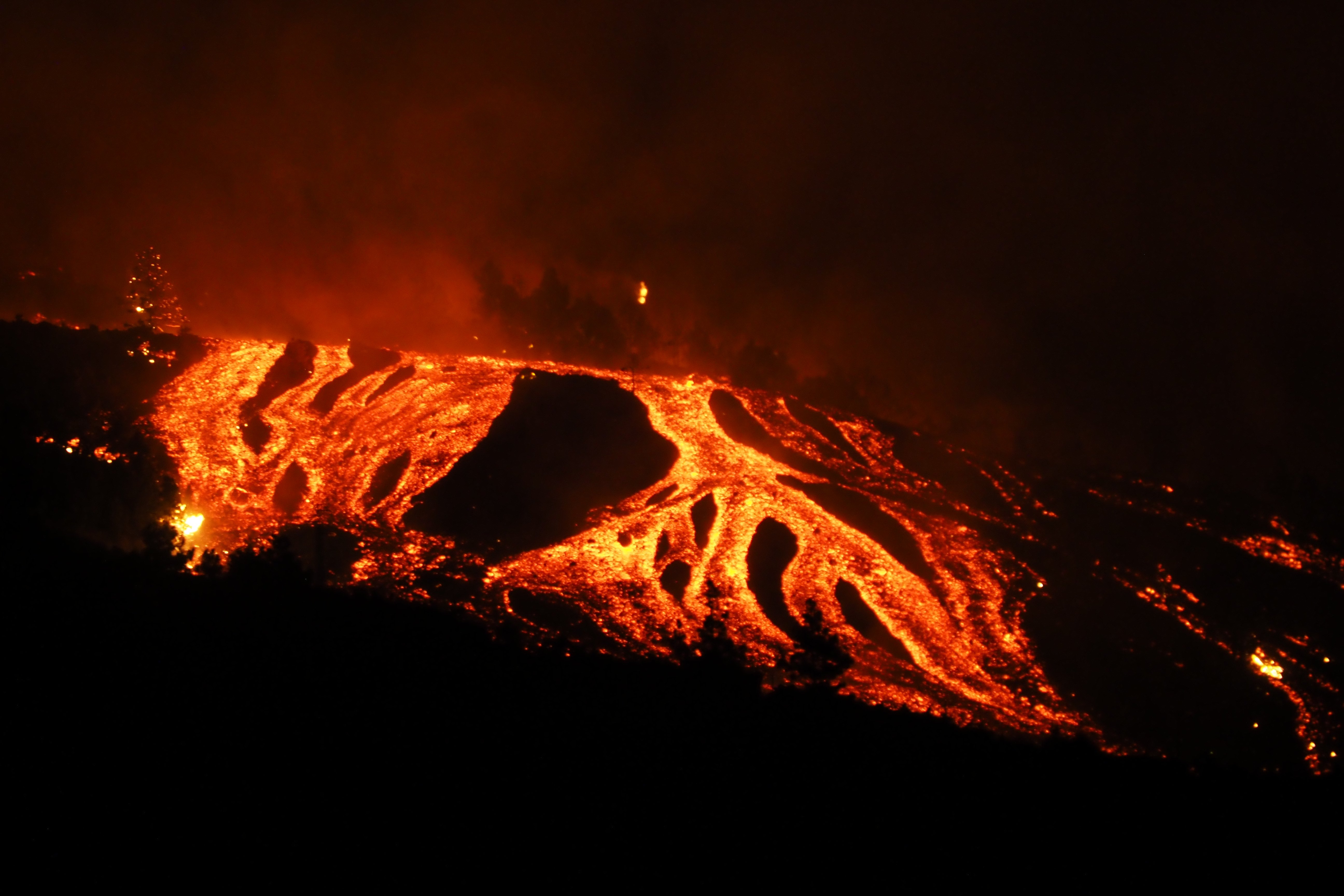 EuropaPress eurpció volcán LA PALMA