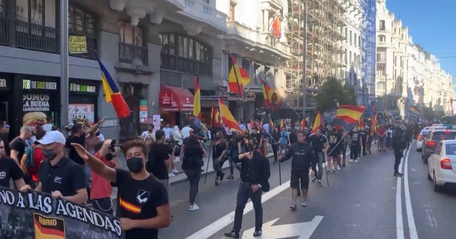 Sanción de 600 euros a los organizadores de la manifestación neonazi de Chueca