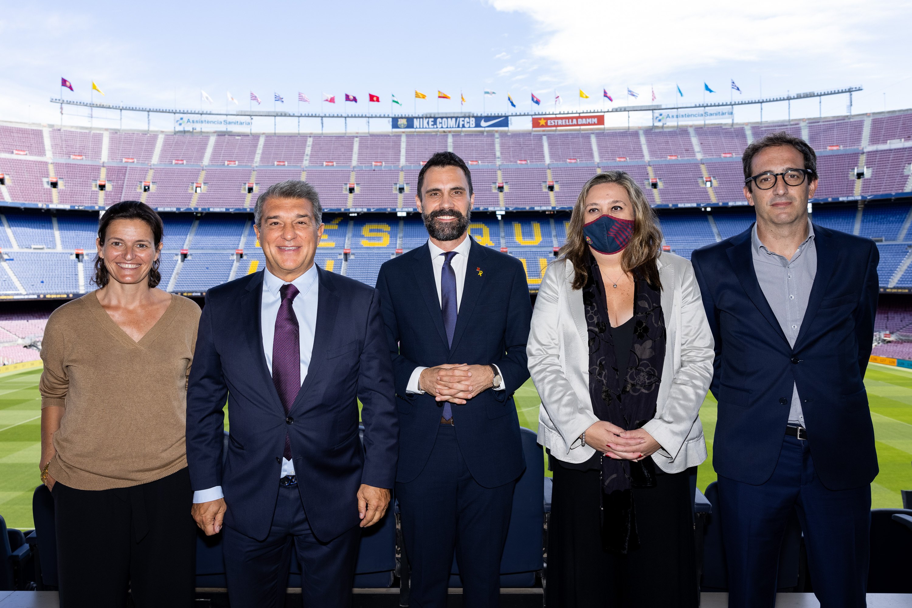 El Barça i el Govern renoven la seva aliança per promoure el turisme a Catalunya