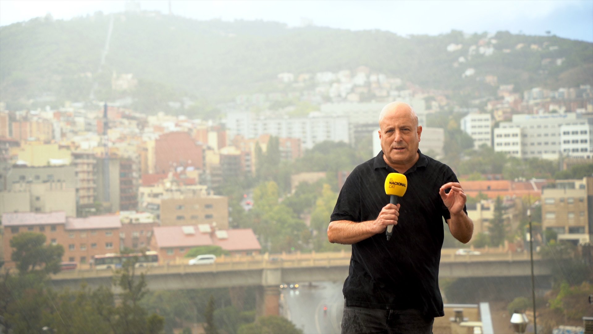 Fuertes tormentas con peligro de inundaciones en Catalunya