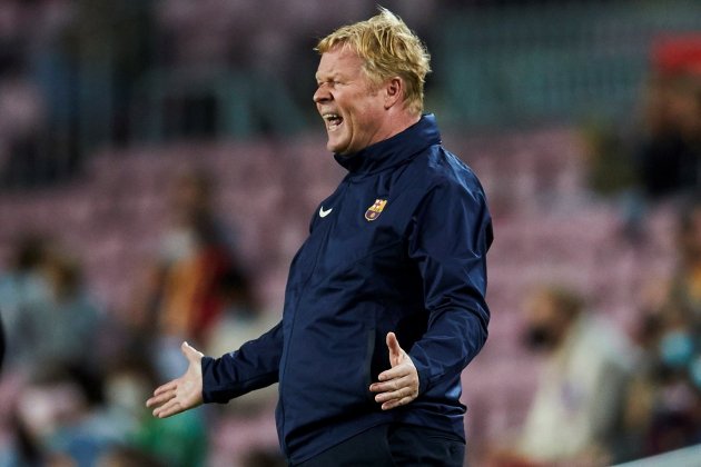 Ronald Koeman Barca enfadado EFE