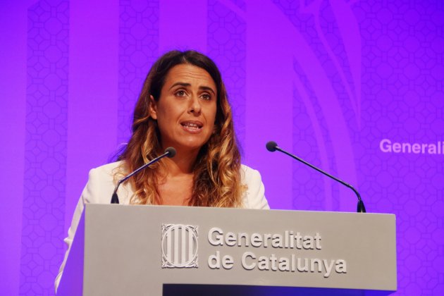 Patricia Plaja, rueda de prensa consell executiu - ACN