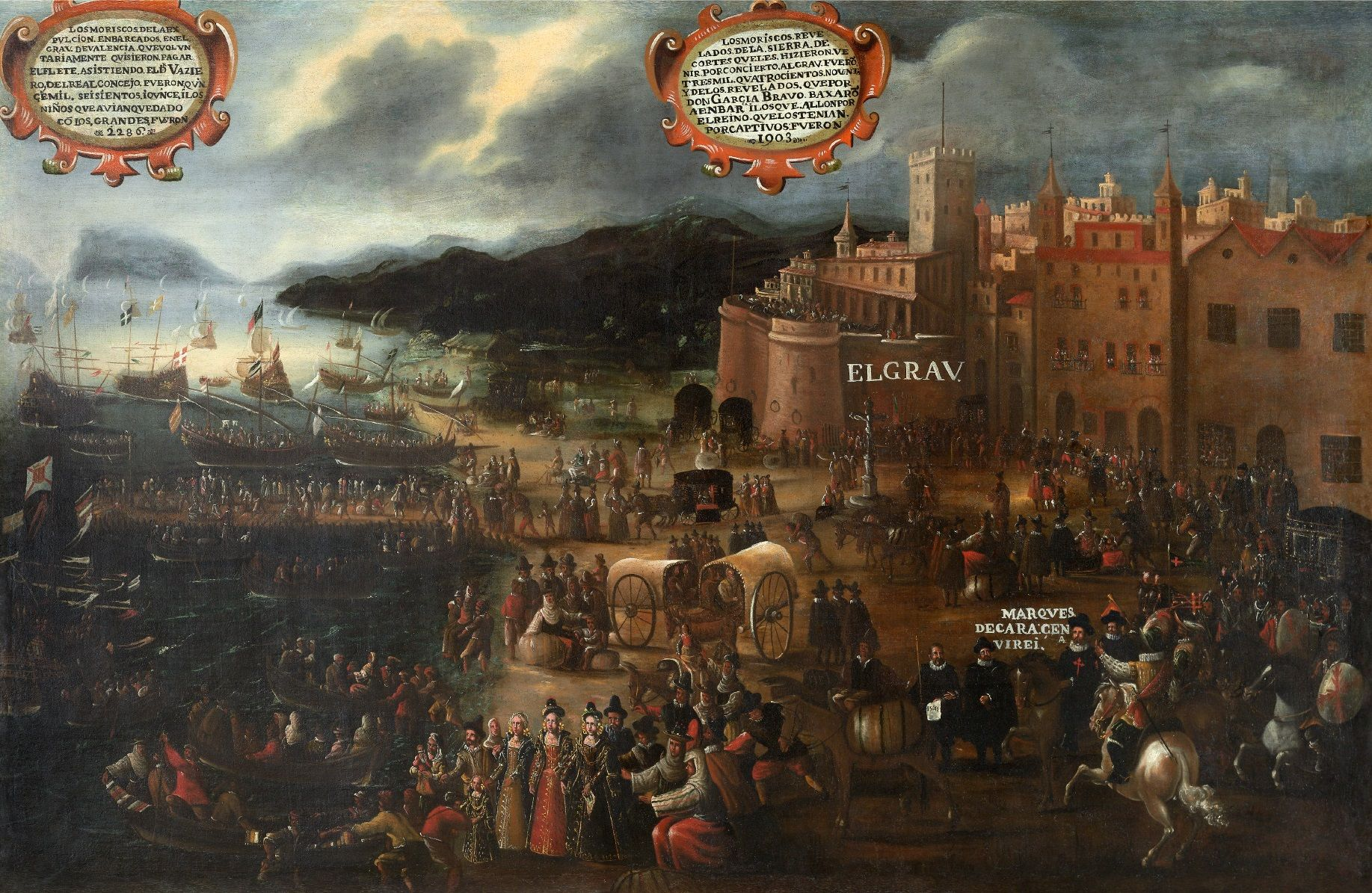 Felipe III inicia la expulsión de los moriscos valencianos