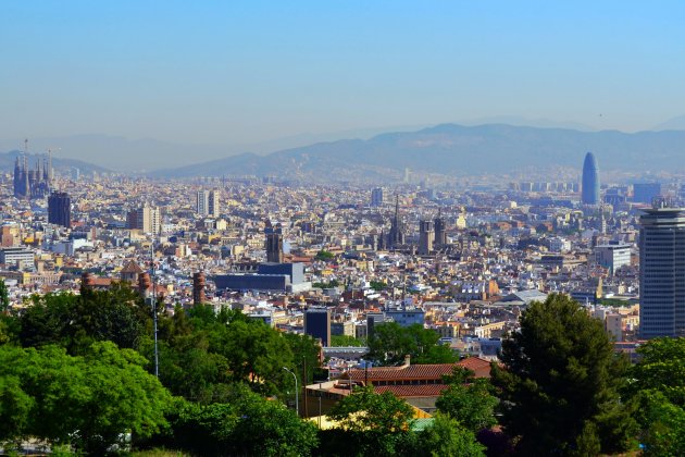 Barcelona vista desde Montjuic (20631553029)