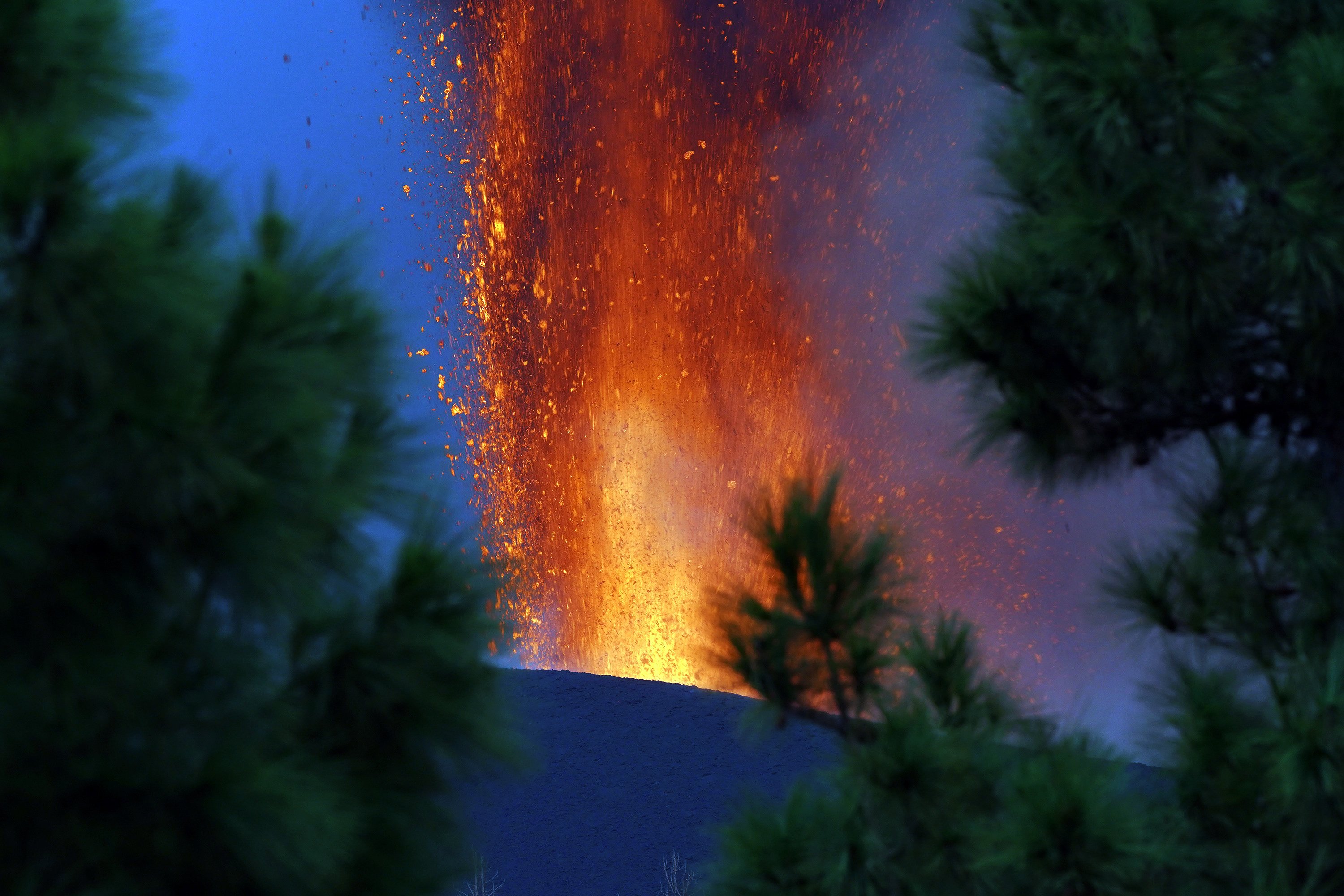 volcan dinya tard lava / Europa Press