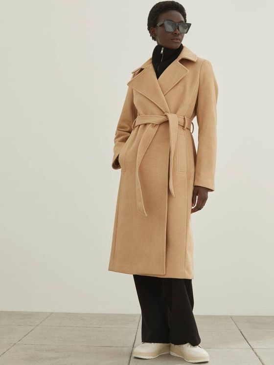 el abrigo camel de H&M