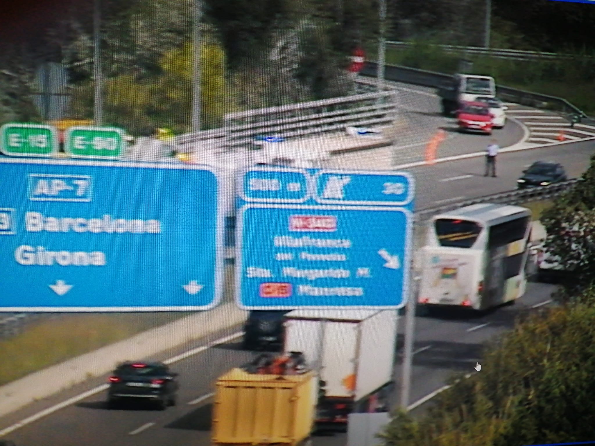 TRAFICO ACCIDENTE COLA 