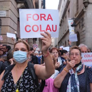 "Get out of our neighbourhoods, Colau", the chant that surprised Barcelona's mayor