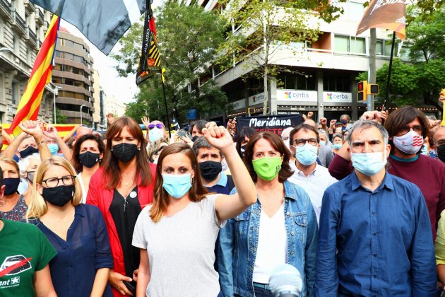 manifestación detención Puigdemont - Eva Parey