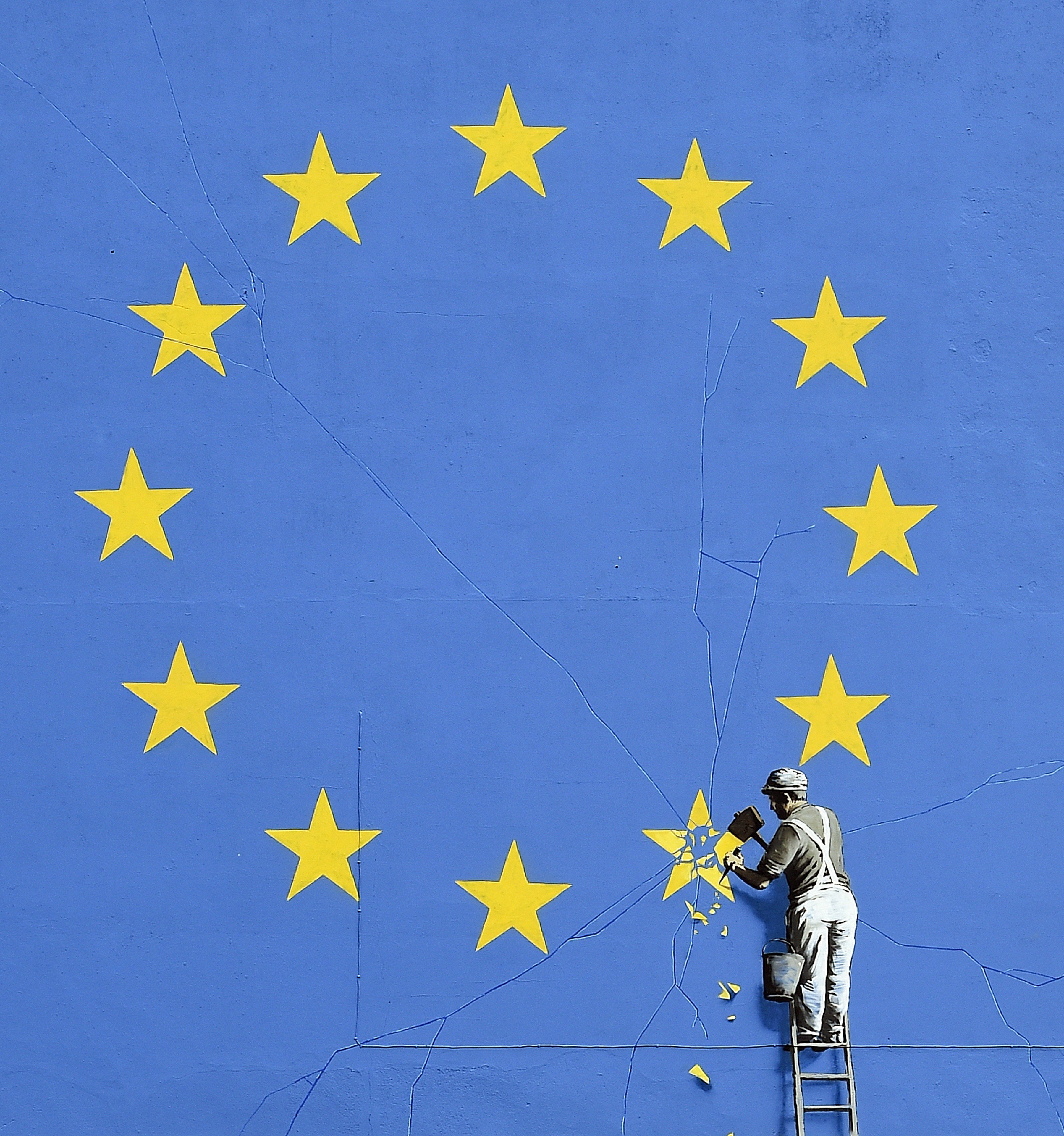 La visión de Banksy sobre el Brexit