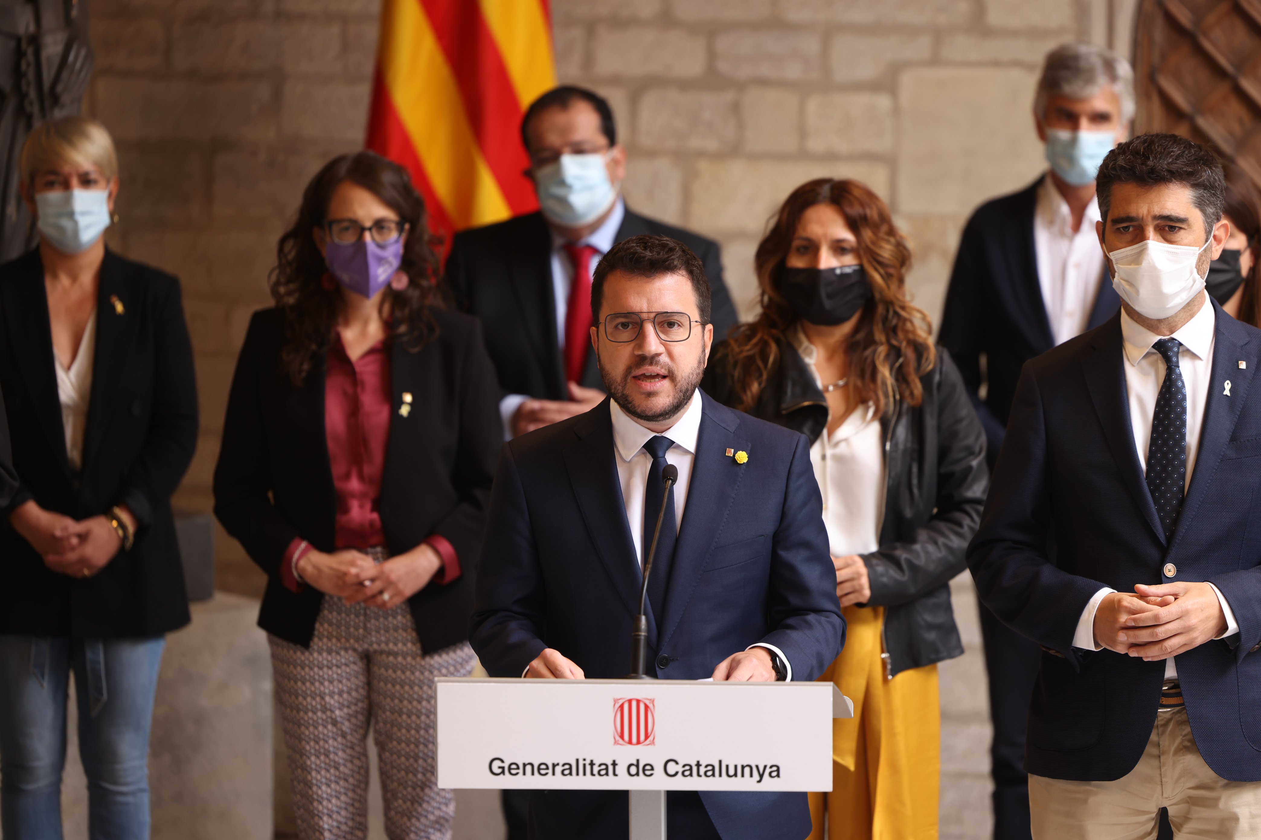 El Govern exigeix la “immediata posada en llibertat del president Puigdemont”