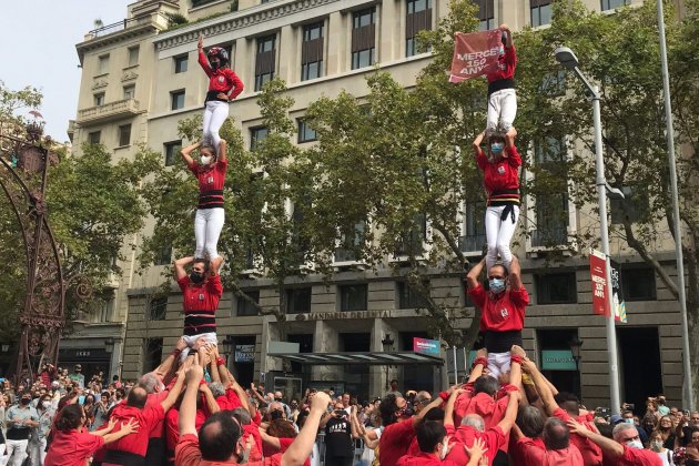 Castellers Barcelona Mercè 2021 - Castellers de Barcelona