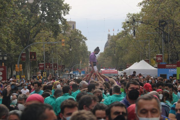 Castellers en La Mercè 2021 - ACN