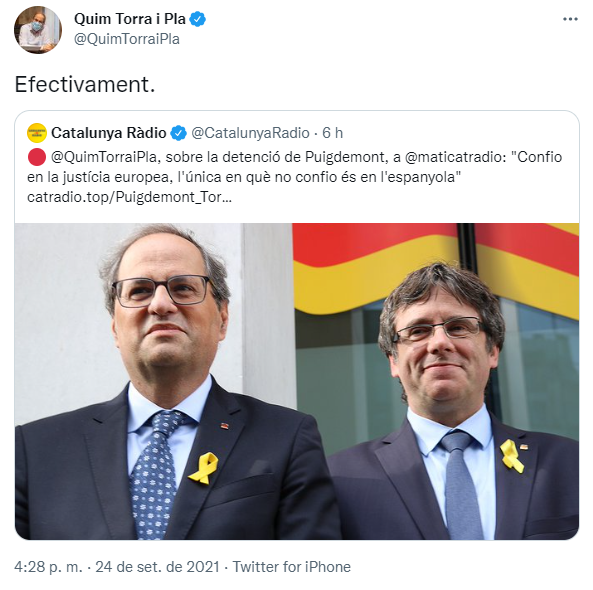 tuit Quim Torra