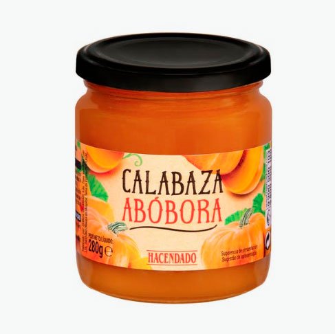 Confitura de calabaza de Hacendado