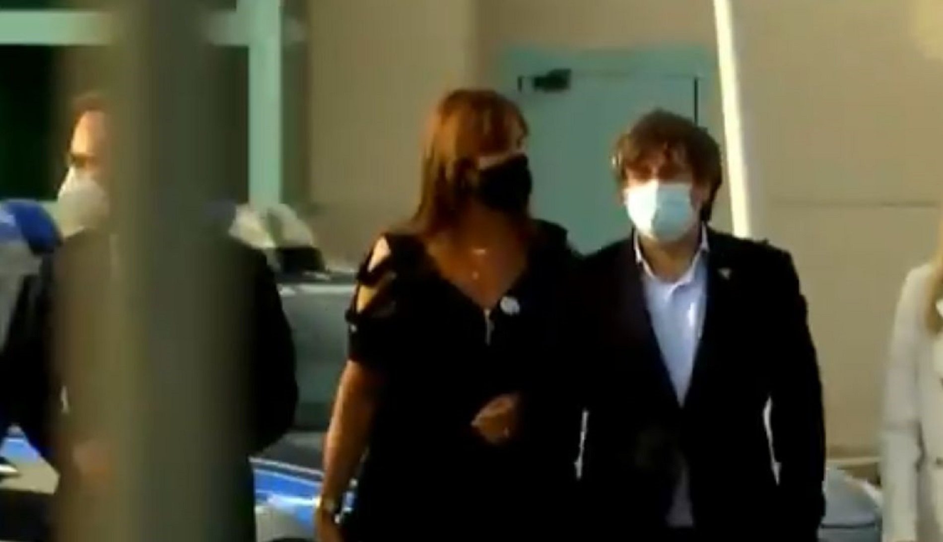 presidente presidenta carles puigdemont laura borras prision libre