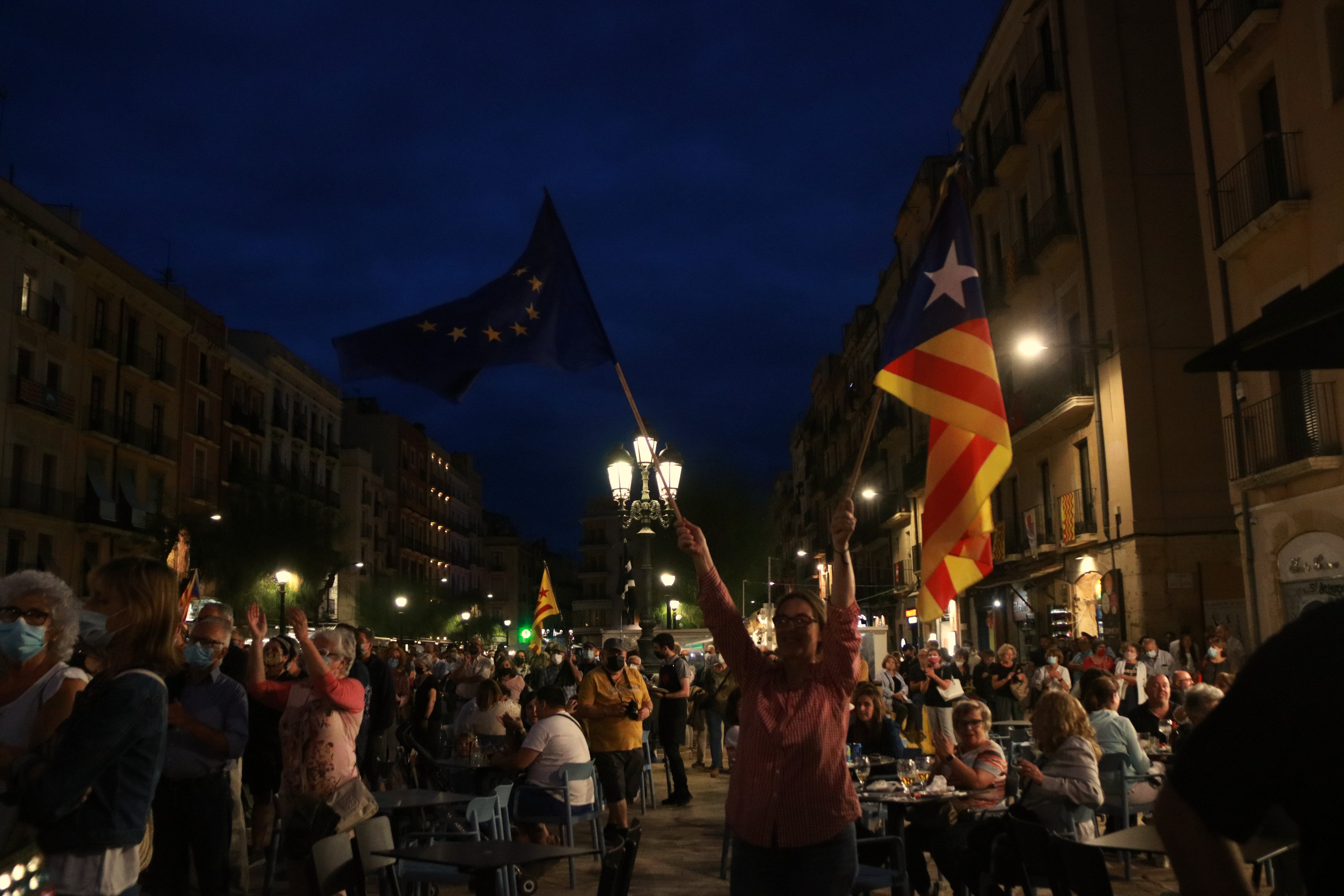 Manifestación Tarragona Puigdemont / ACN