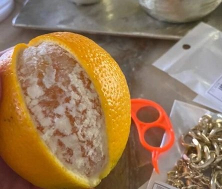 pelador de naranjas