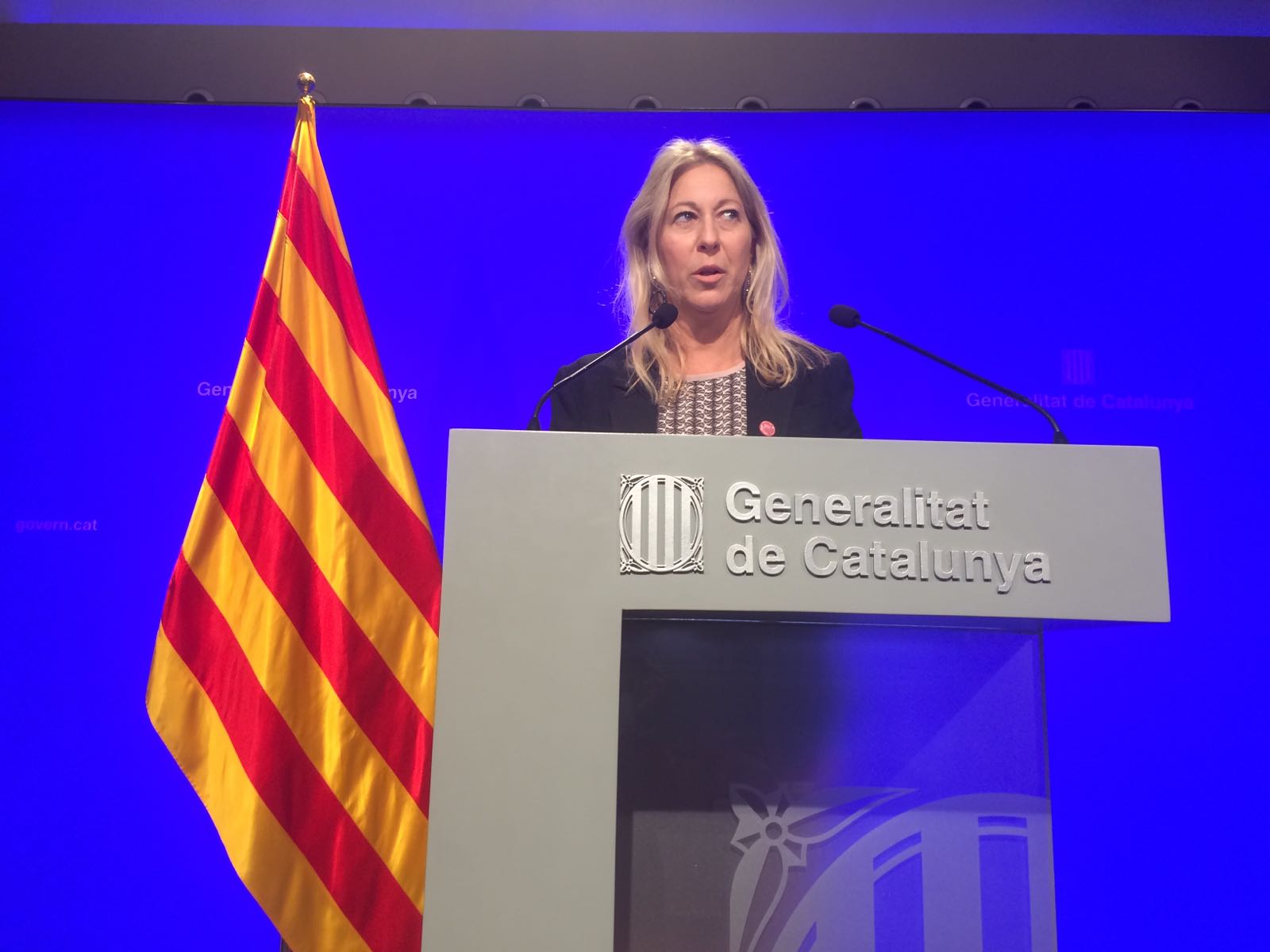 Munté, sobre las urnas: "No permitiremos amenazas ni intimidaciones del gobierno del PP"