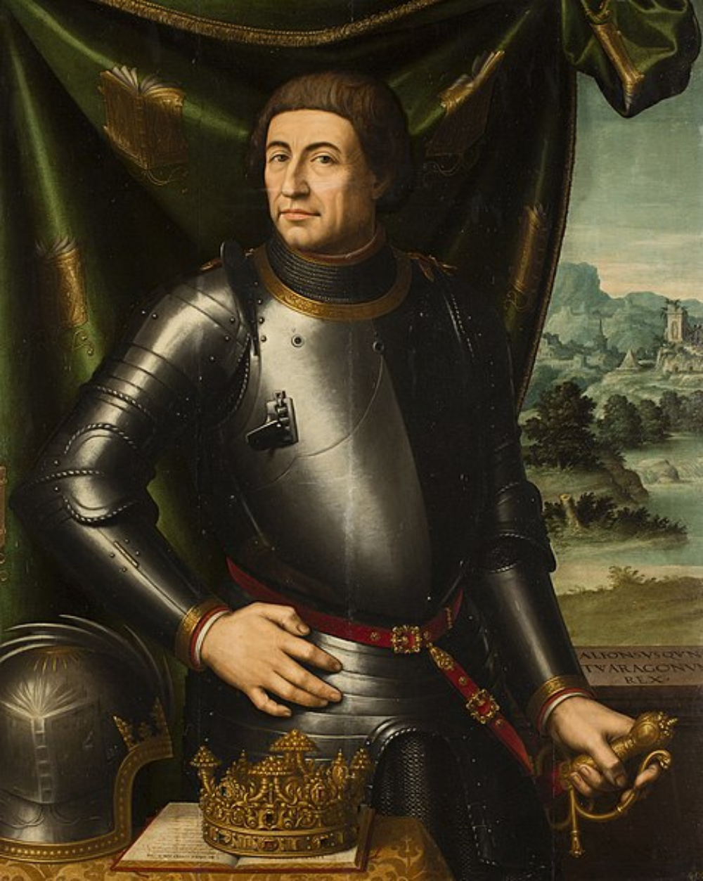 Representación de Alfons el Magnanim. Fuente Museo de Zaragoza (2) (2)