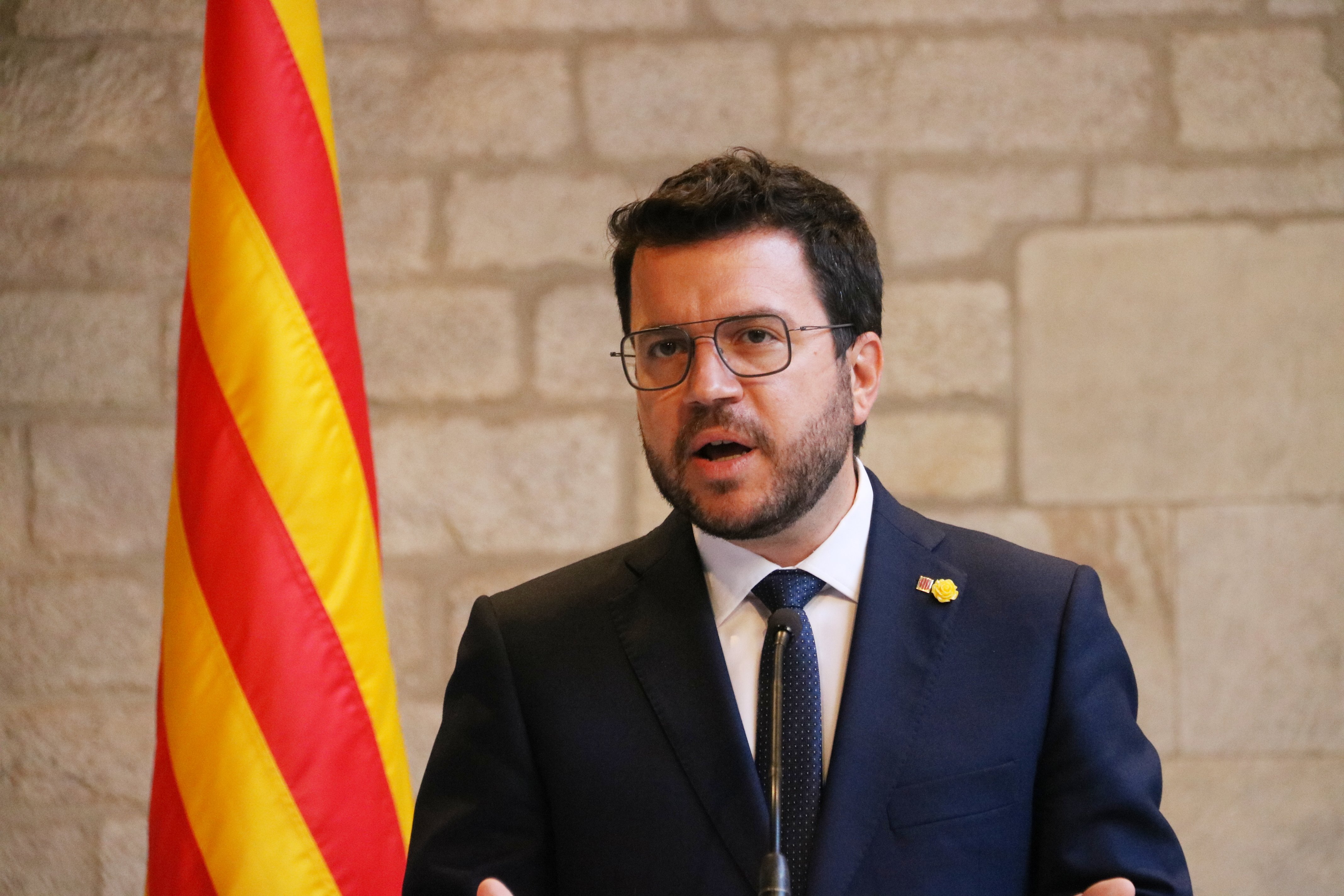 Aragonès centrará el Debate de Política General en defender diálogo y referéndum