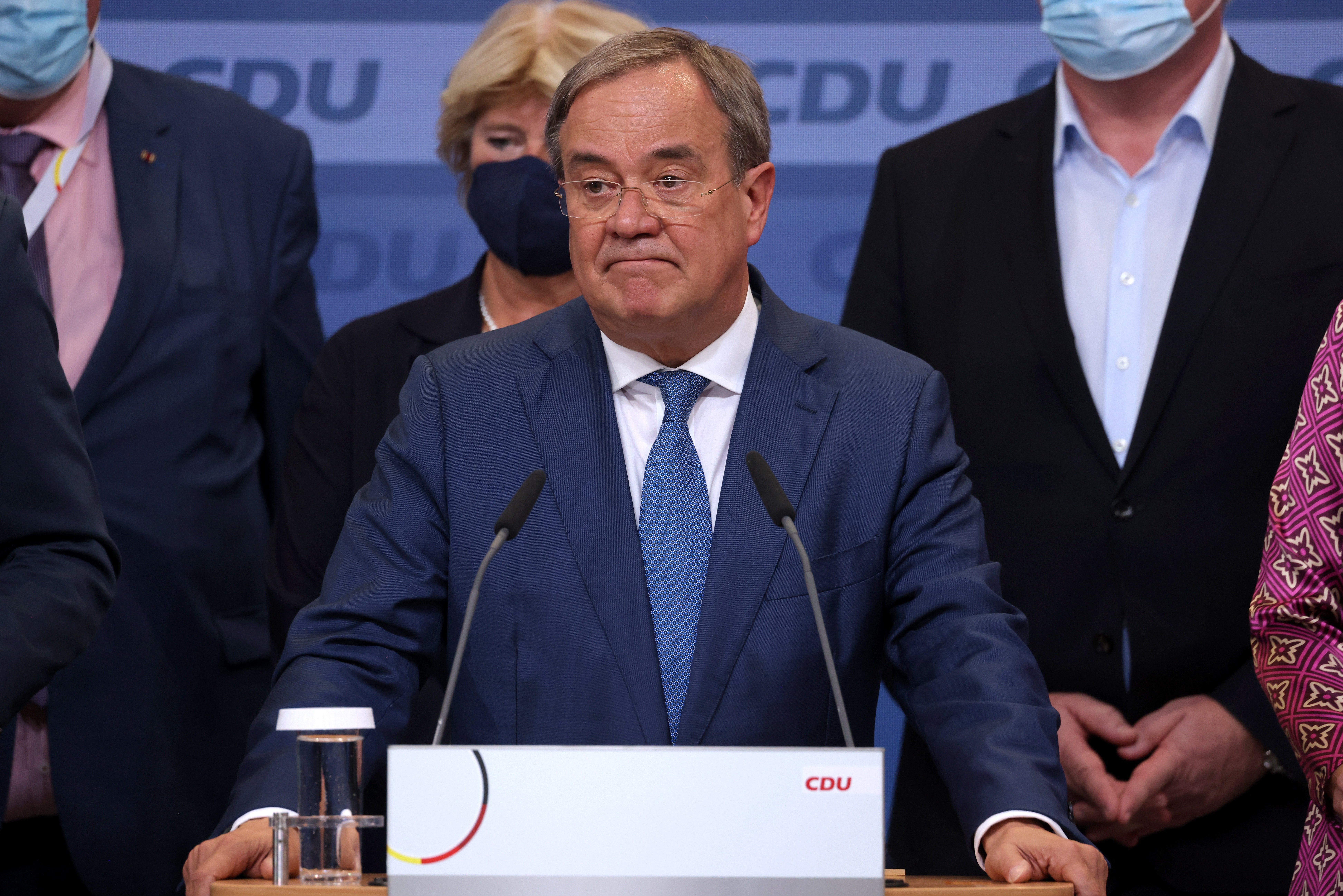 La CDU pide encabezar un gobierno tripartito con verdes y liberales