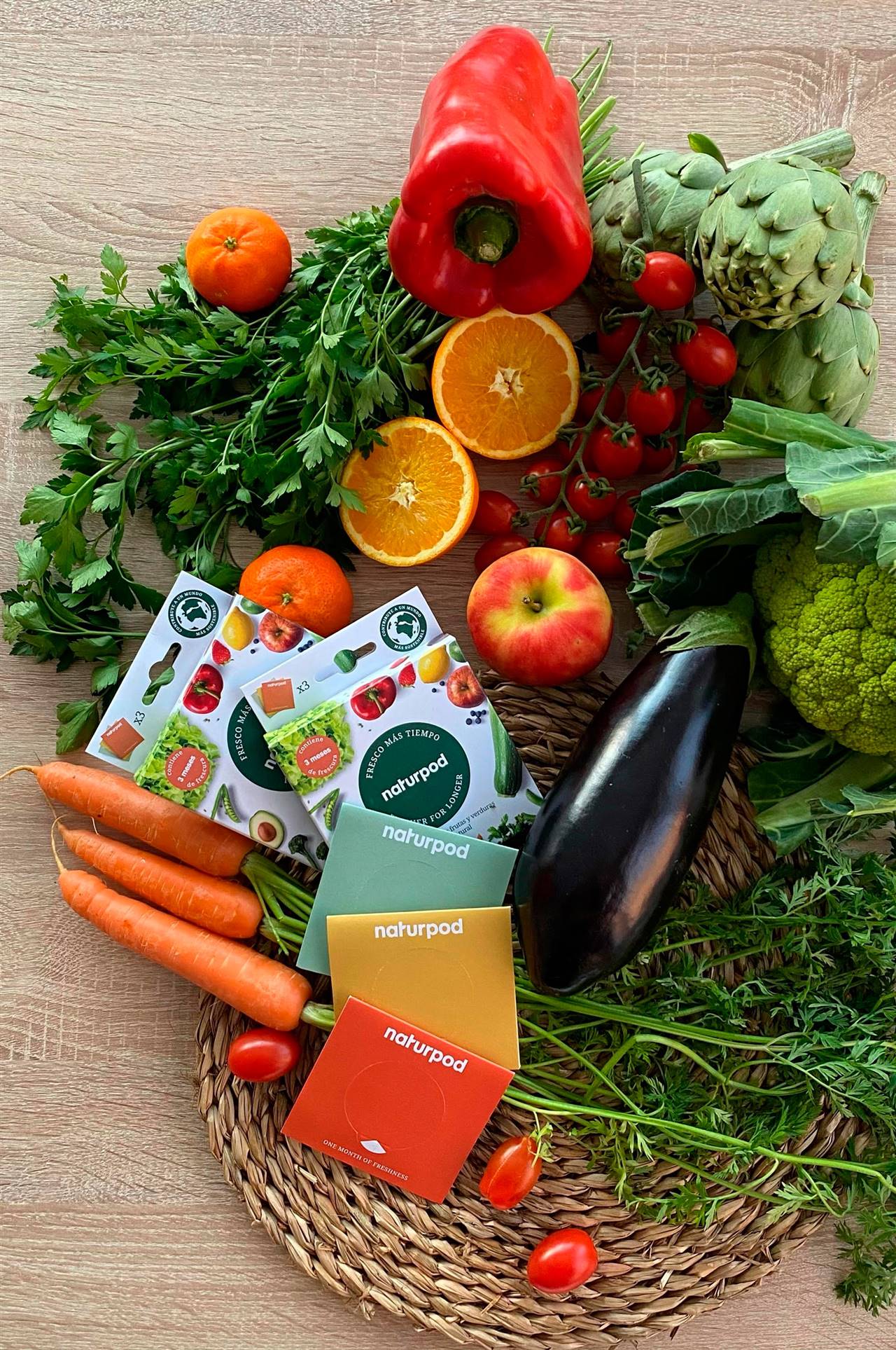 El truco 'made in Cat' para alargar la vida de las frutas y verduras: Naturpod
