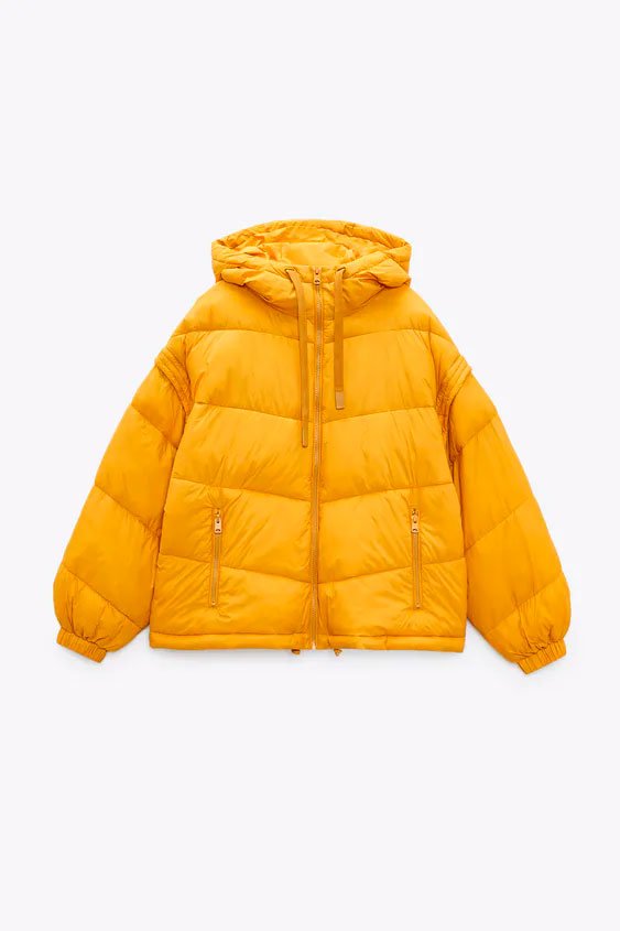 Chaqueta desmontable de Zara