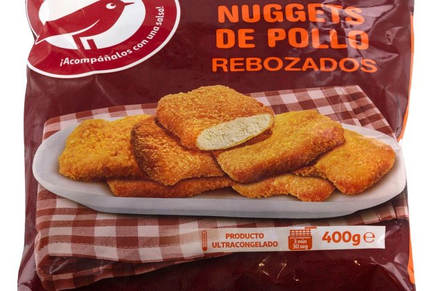 Nuggets de pollo de Alcampo