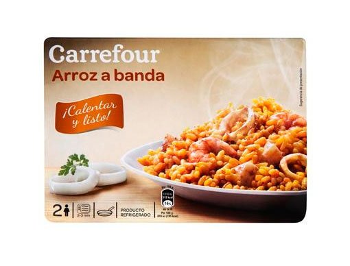 Arròs a banda de Carrefour
