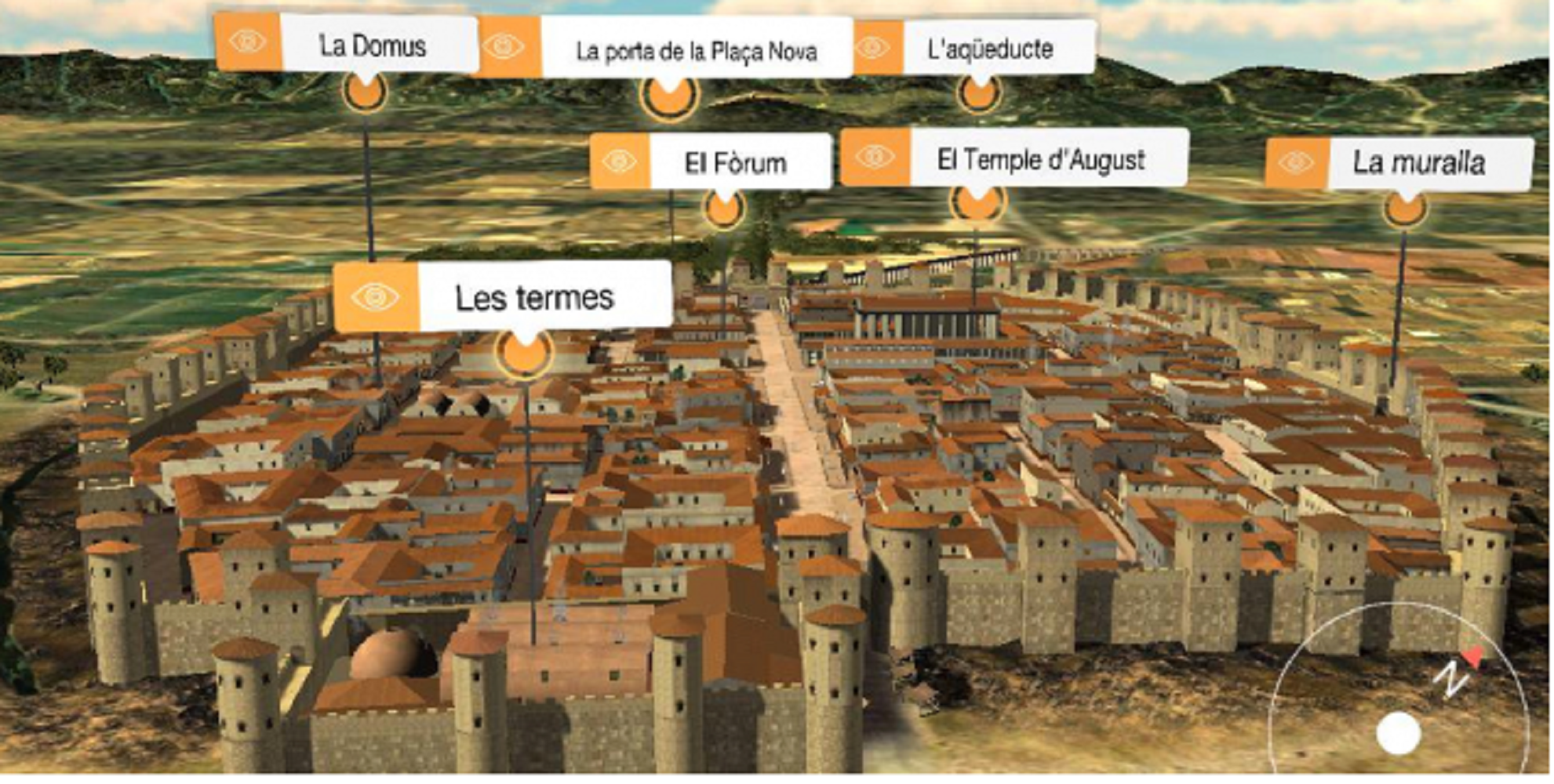 'Civitae' y 'pagus' romanos en Catalunya