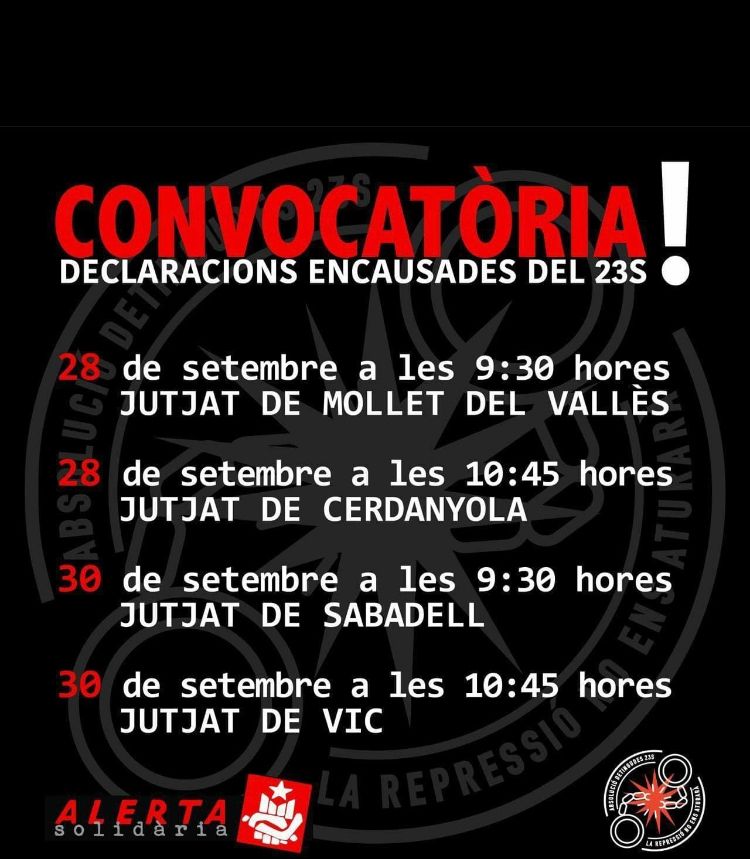 Concentracion CDR Operacion Judas Detingudes 23S