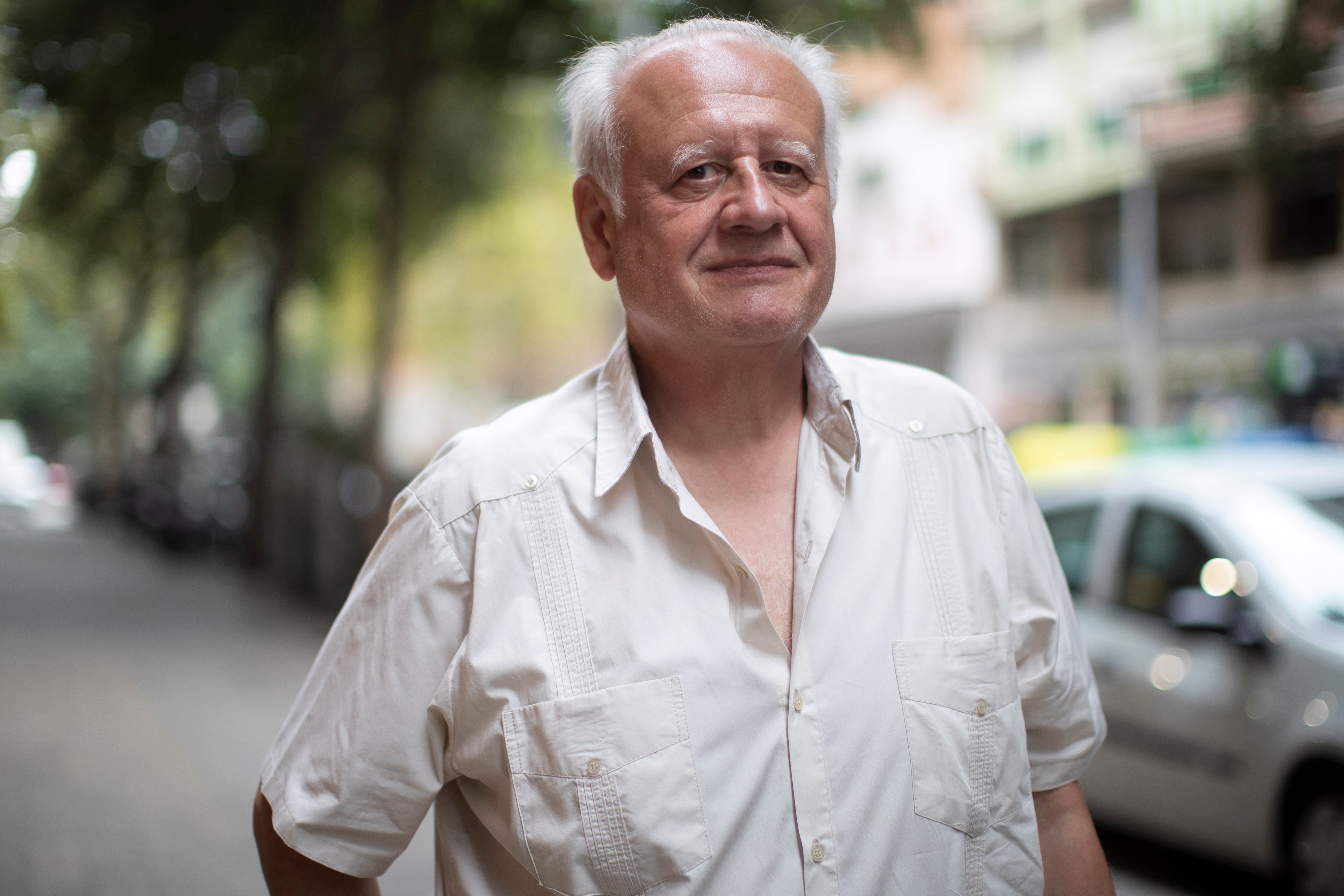 Juan Echanove, emocionat en rebre un guardó nacional de gastronomia