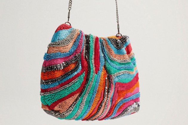 Bolso con abalorios de Parfois