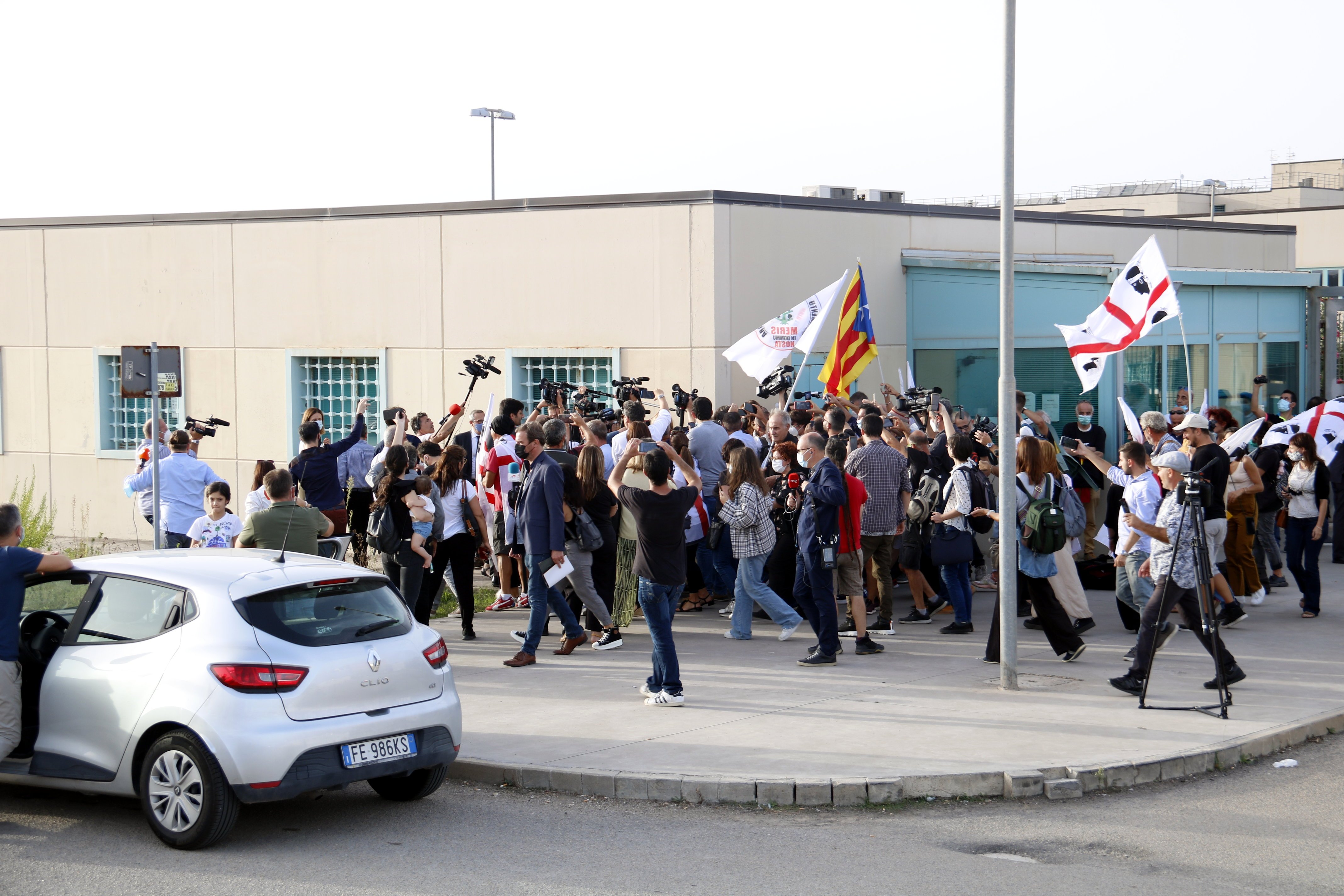Los independentistas sardos darán apoyo a Puigdemont antes de declarar