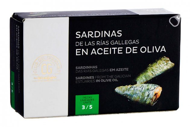 Sardinas de El Club del Gourmet de El Corte Inglés